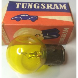 Bulb 6V 45/15W BA21d yellow